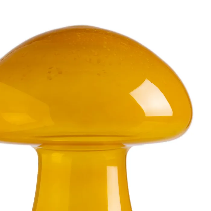 Figurine ciuperci sticlă galbenă|Decorațiuni moderne și vesele [4]