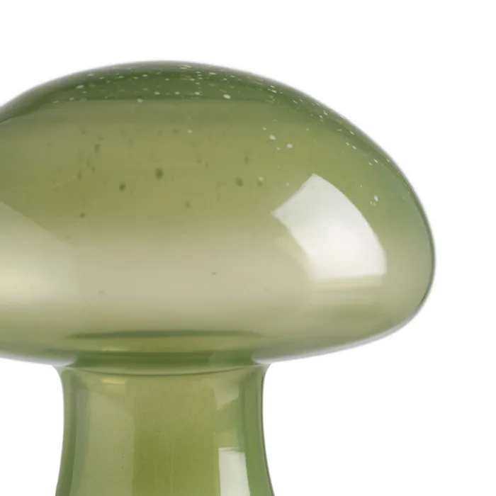Figurine ciuperci sticlă verde|Decorațiuni moderne naturale [4]