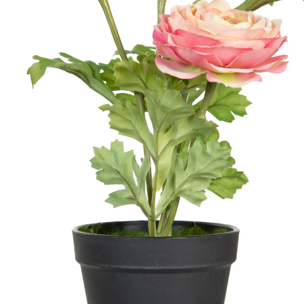 Ghivece cu flori artificiale roz | Aranjamente florale | CreativDeco [5]