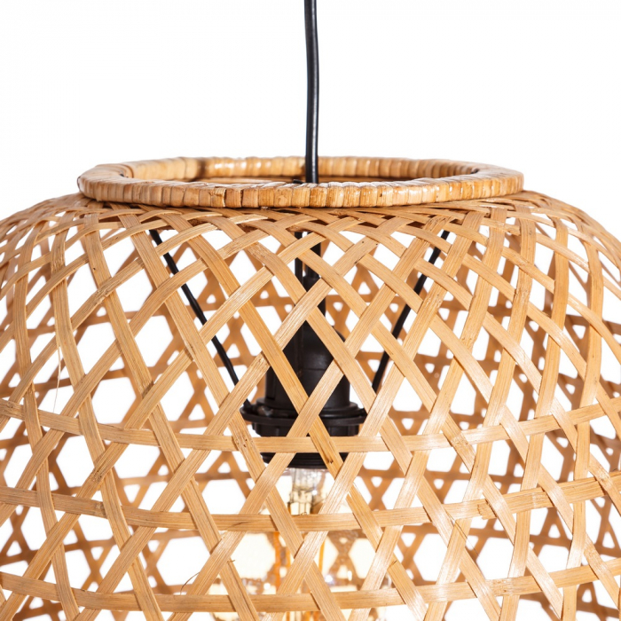Lampi tavan bambus CreativDeco - Decor natural si autentic [2]