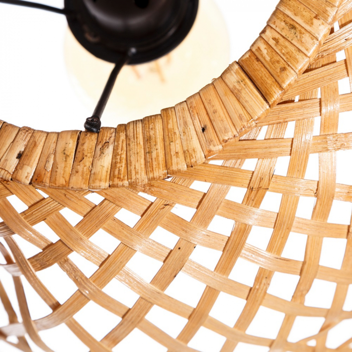 Lampi tavan bambus CreativDeco - Decor natural si autentic [4]