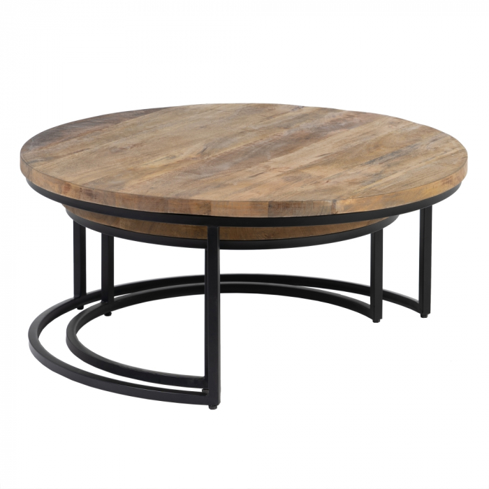 Set Masute Cafea Rotunde CreativDeco - Design Modern pentru Living [3]