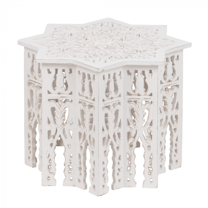 Masute Cafea Sculptate CreativDeco - Design Artizanal pentru Living [4]