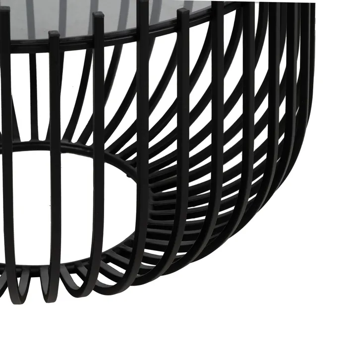 Set măsuțe cafea fier sticlă, mobilier contemporan elegant [6]