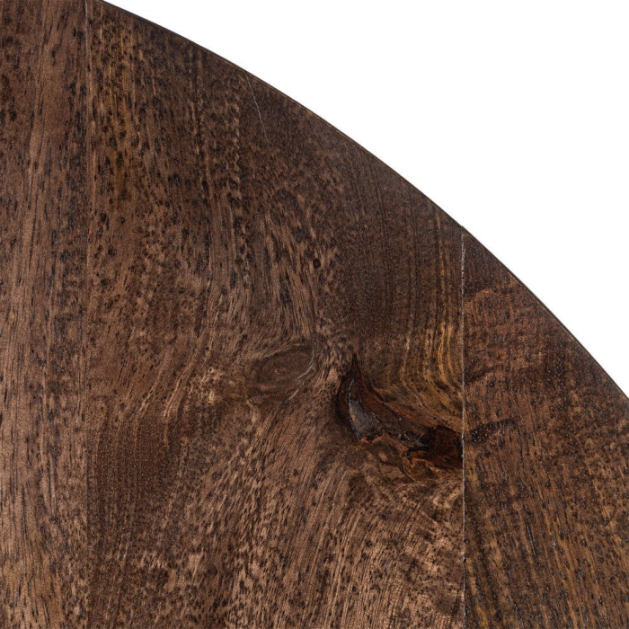 Set de mese de cafea cu blat din lemn și structură metalică [8]