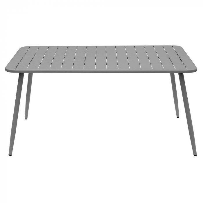 Set de 2 mese Pankow Limo în grădină cu mobilier scandinav și perne crem [2]