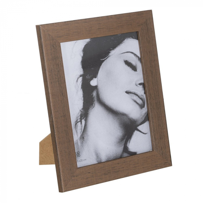Set rame foto lemn maro 15x20 cm clasice pentru decoruri rustice | CreativDeco [1]