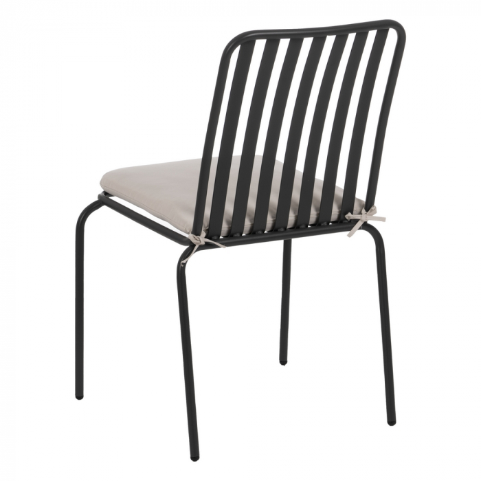 Set scaune antracit otel|Scaune moderne pentru spatii exterioare [4]