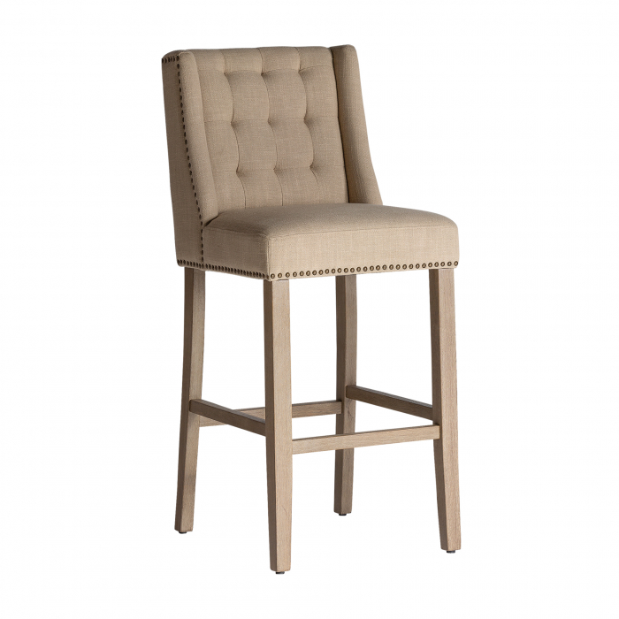 Set 2 scaune bar coloniale crem|Scaune elegante [2]