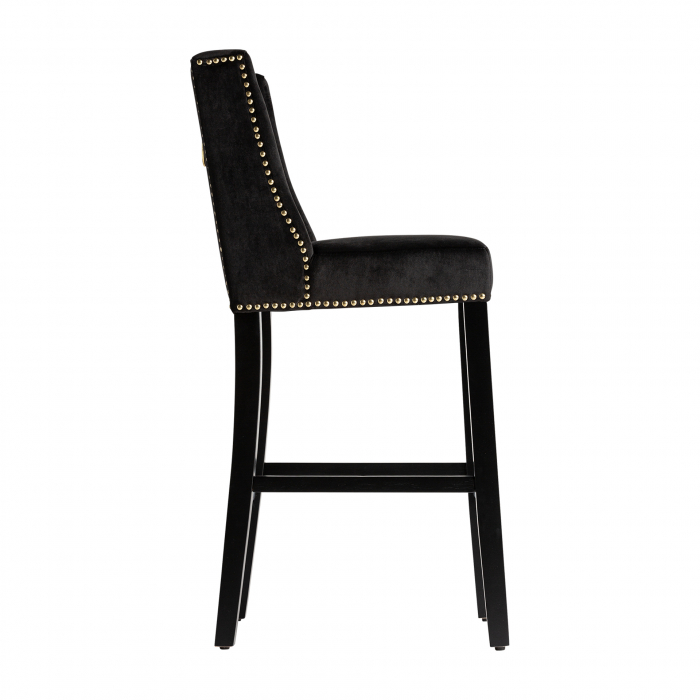 Set 2 scaune bar contemporane lemn negru|Scaune moderne [3]