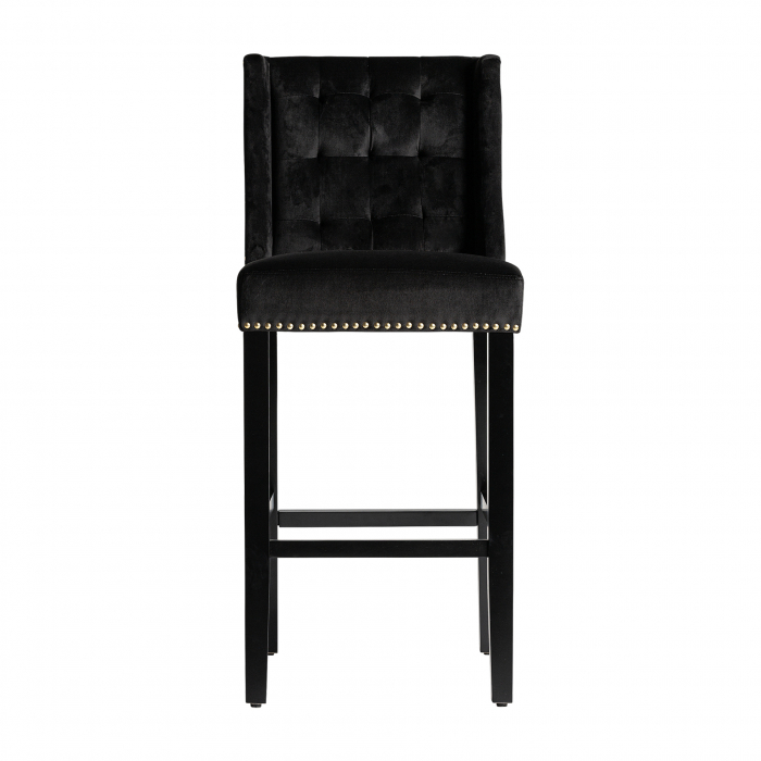 Set 2 scaune bar contemporane lemn negru|Scaune moderne [2]