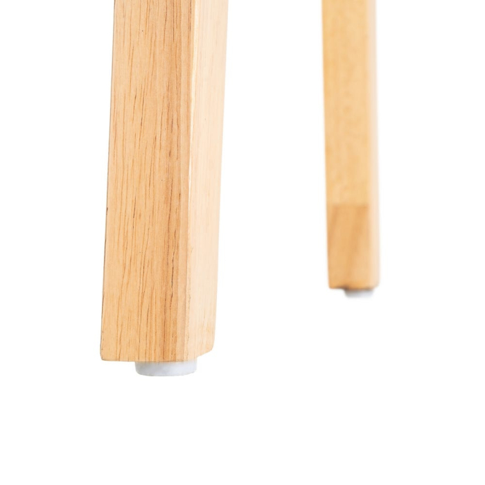 Scaune bar lemn natural cu șezut și spătar împletite – set 2 [11]