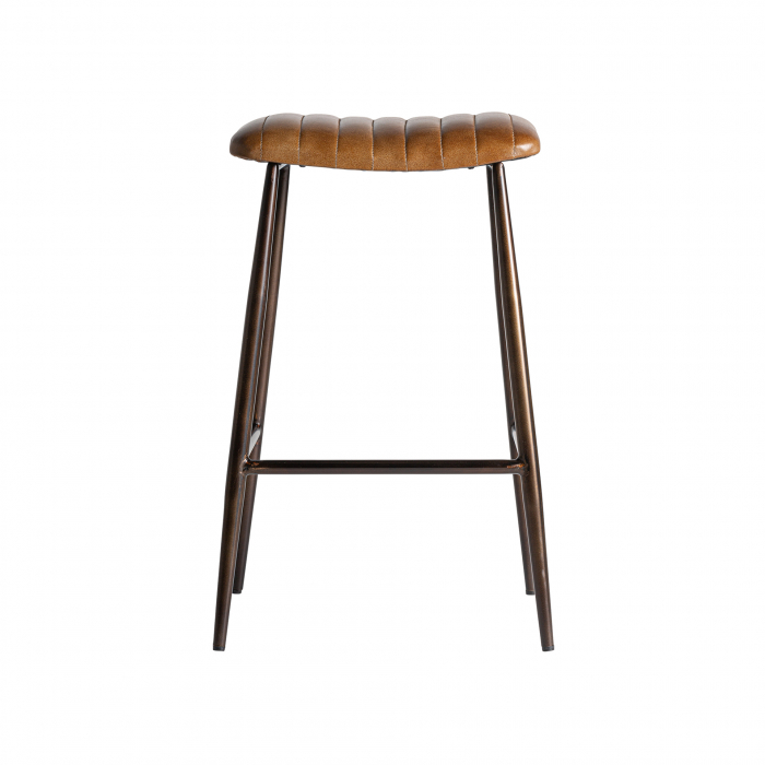Set scaune bar vintage piele | Scaune inalte elegante [2]