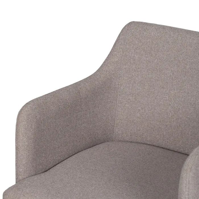 Set 2 scaune bej cotiere moderne|Scaune bej cu cotiere pentru dining [6]