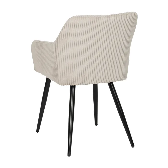 Set 2 scaune bej catifea moderne|Scaune bej din catifea pentru dining [4]