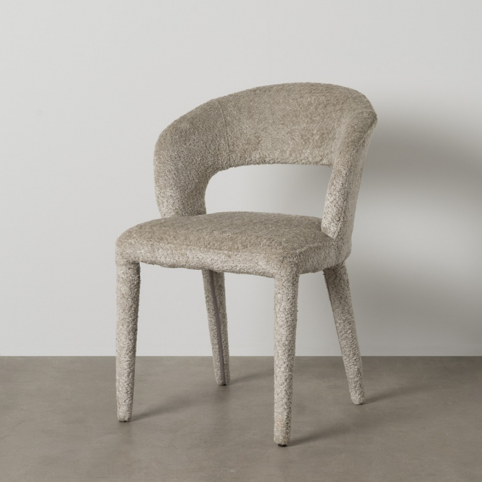 Set 2 scaune moderne tapitate gri [1]