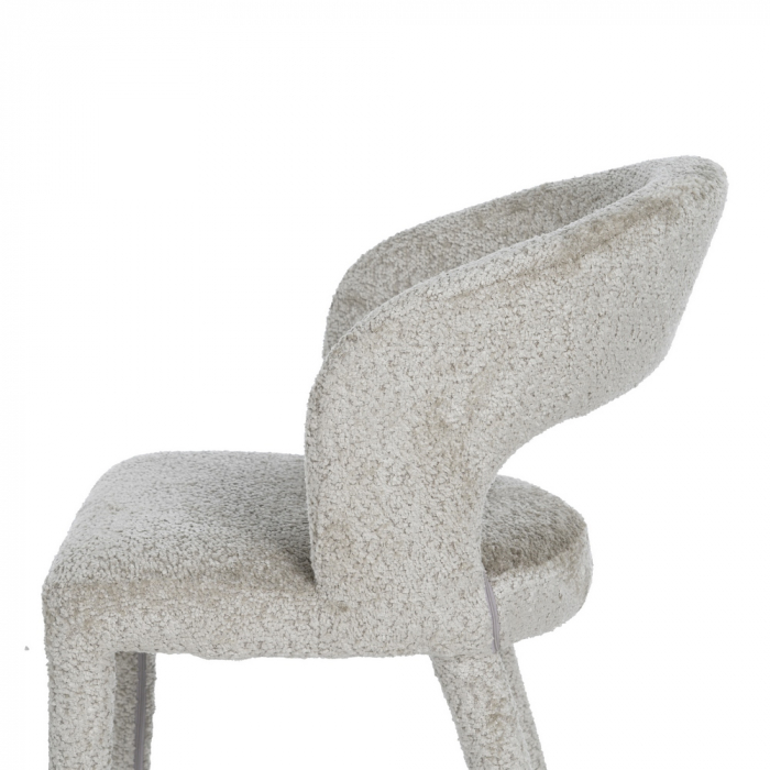 Set 2 scaune moderne tapitate gri [6]