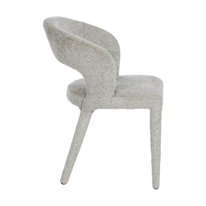Set 2 scaune moderne tapitate gri [3]