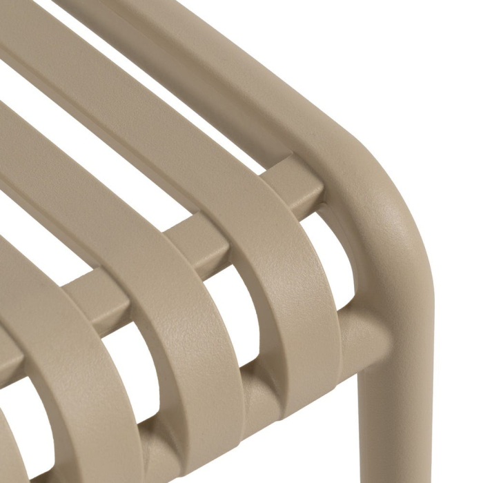 Scaune bej stivuibile moderne|Mobilier exterior eficient [10]