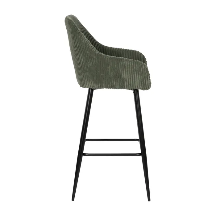 Set 2 scaune bar verzi moderne|Scaune de bar verzi pentru decoruri contemporane [3]