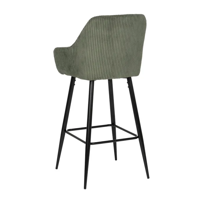 Set 2 scaune bar verzi moderne|Scaune de bar verzi pentru decoruri contemporane [4]