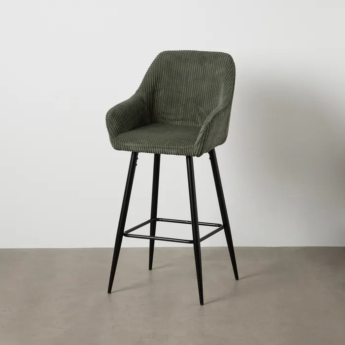 Set 2 scaune bar verzi moderne|Scaune de bar verzi pentru decoruri contemporane [1]