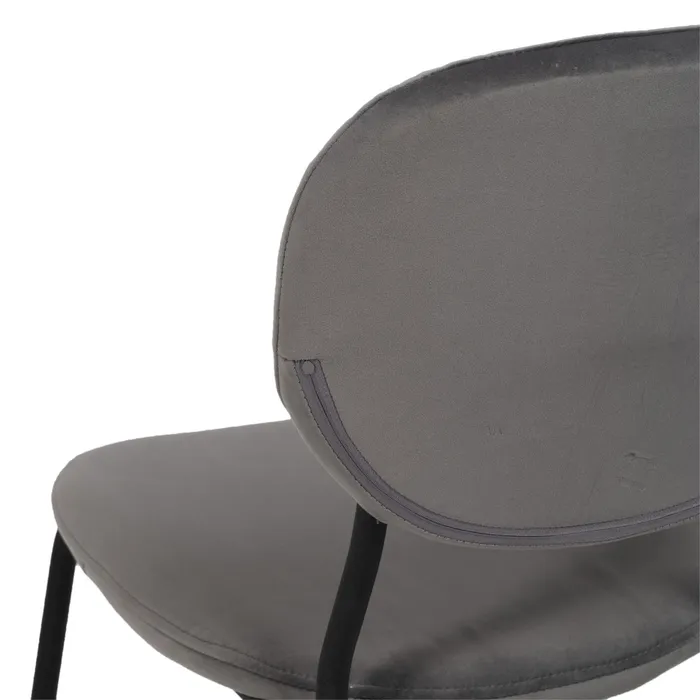 Scaune gri antracit, decor elegant [10]