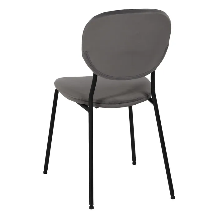 Scaune gri antracit, decor elegant [5]