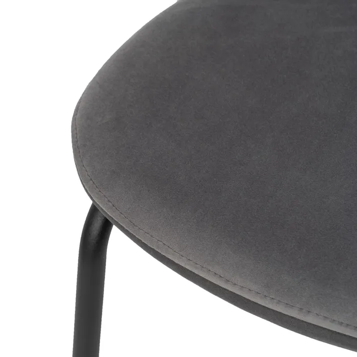 Scaune gri antracit, decor elegant [9]