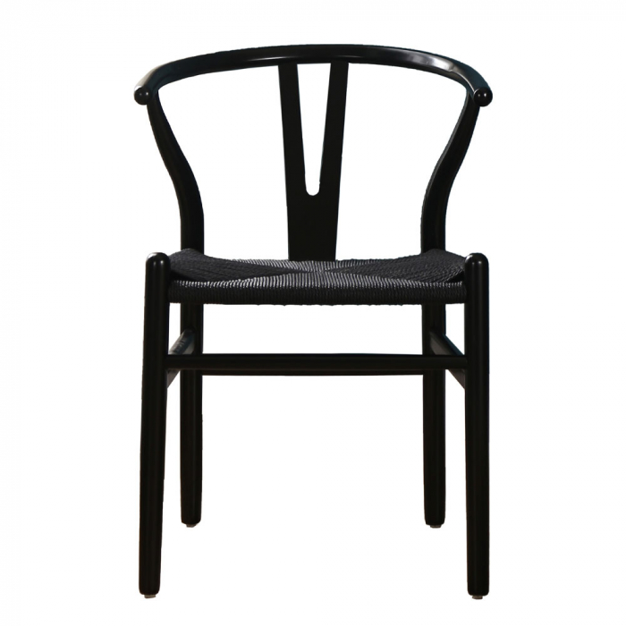 scaune negre franghie lemn fag design japandi [4]