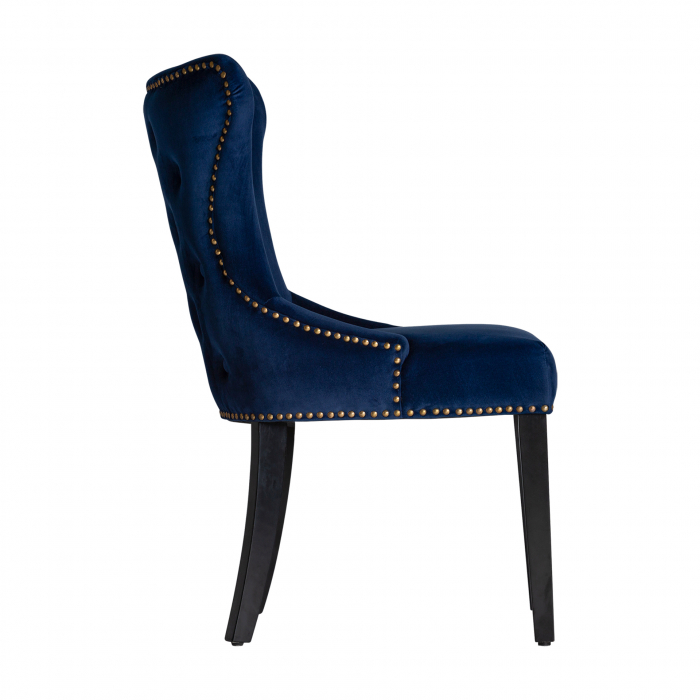 Set 2 scaune clasice albastru marin|Scaune elegante [3]