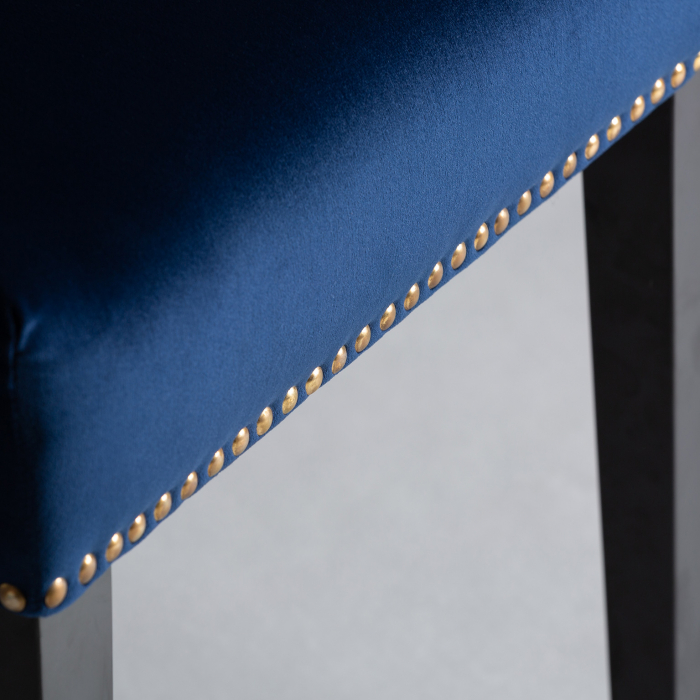 Set 2 scaune clasice albastru marin|Scaune elegante [6]