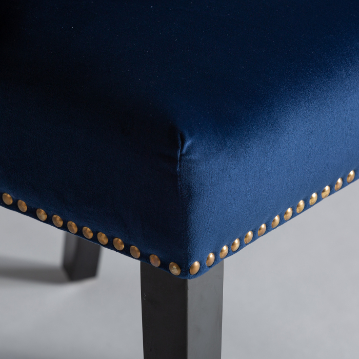 Set 2 scaune clasice albastru marin|Scaune elegante [5]
