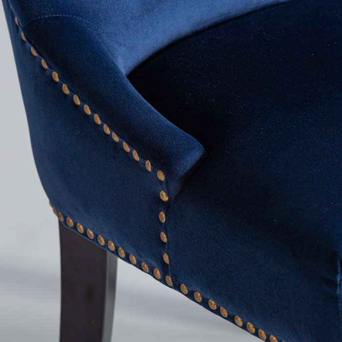 Set 2 scaune clasice albastru marin|Scaune elegante [7]