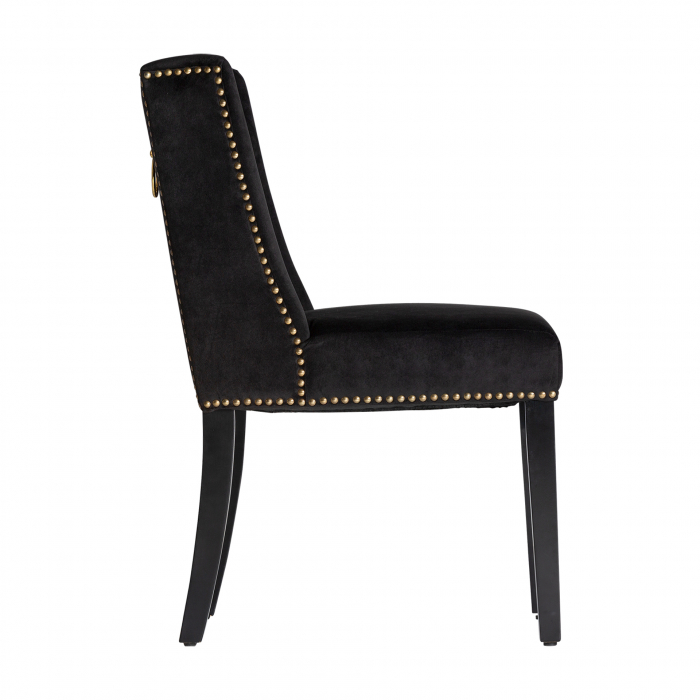 Set 2 scaune Art Deco lemn negru|Scaune luxoase [3]