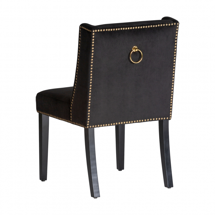 Set 2 scaune Art Deco lemn negru|Scaune luxoase [4]