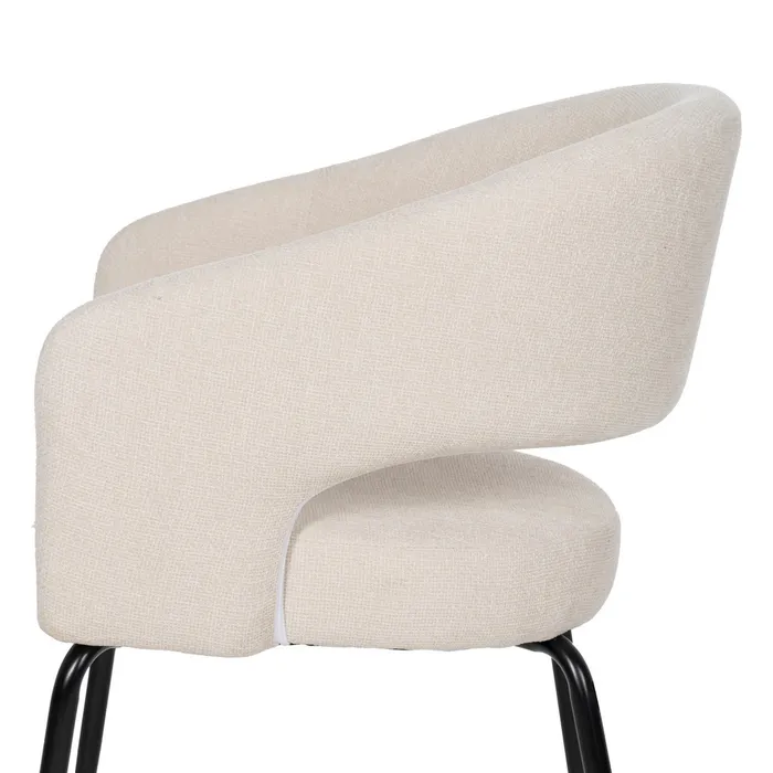 Set 2 scaune moderne brațe|Scaune pentru interioare elegante [7]