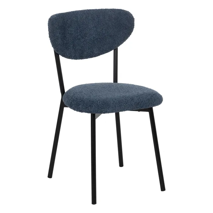 Set 2 scaune albastre moderne|Scaune albastre pentru relaxare [3]