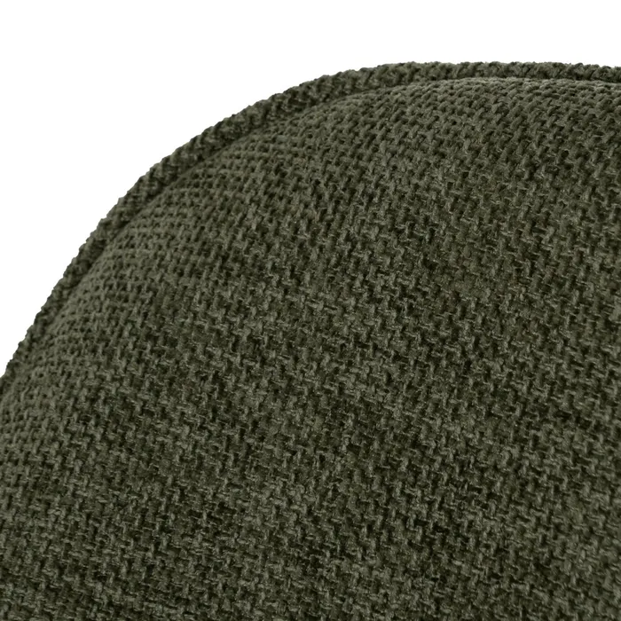 Scaune verzi olive tapițate cu brațe – set 2 bucăți, stil natural modern [7]