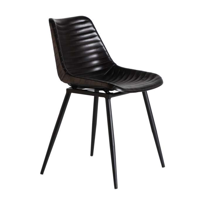 Scaune vintage metal negru|Seturi scaune dining autentice [1]