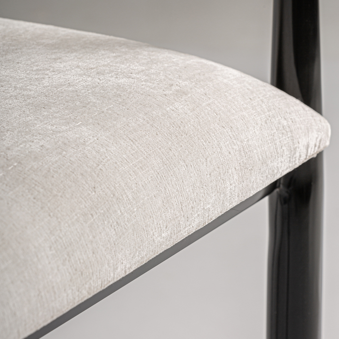 Scaune Art Deco Alb si Negru|Scaune Dining Elegante [6]
