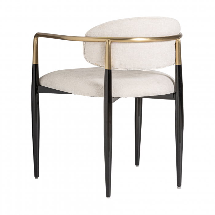 Scaune Art Deco Alb si Negru|Scaune Dining Elegante [4]