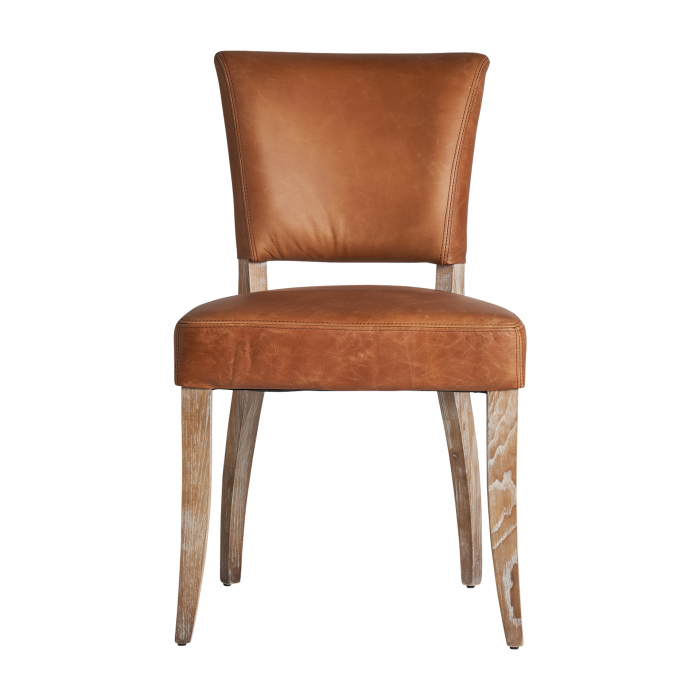 Set scaune vintage piele maro | Scaune elegante dining [2]