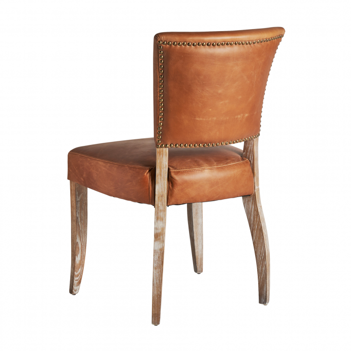 Set scaune vintage piele maro | Scaune elegante dining [4]