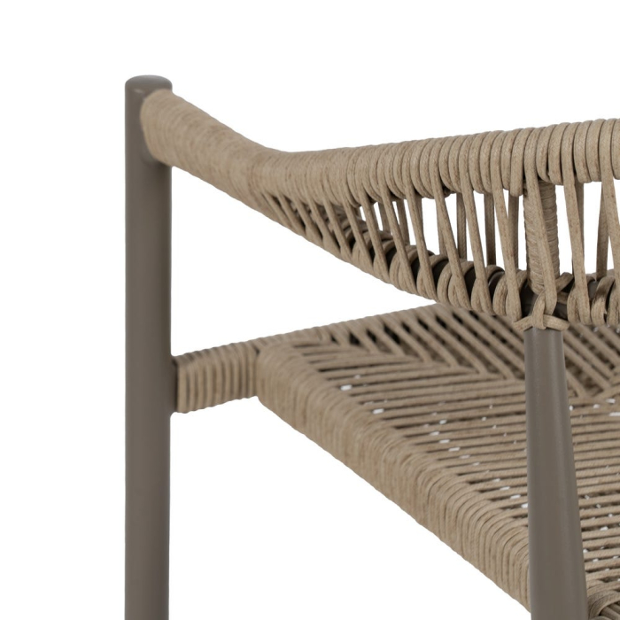 Set de 2 scaune din ratan sintetic cu spătar curbat [9]