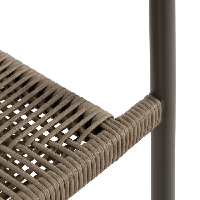 Set de 2 scaune din ratan sintetic cu spătar curbat [7]