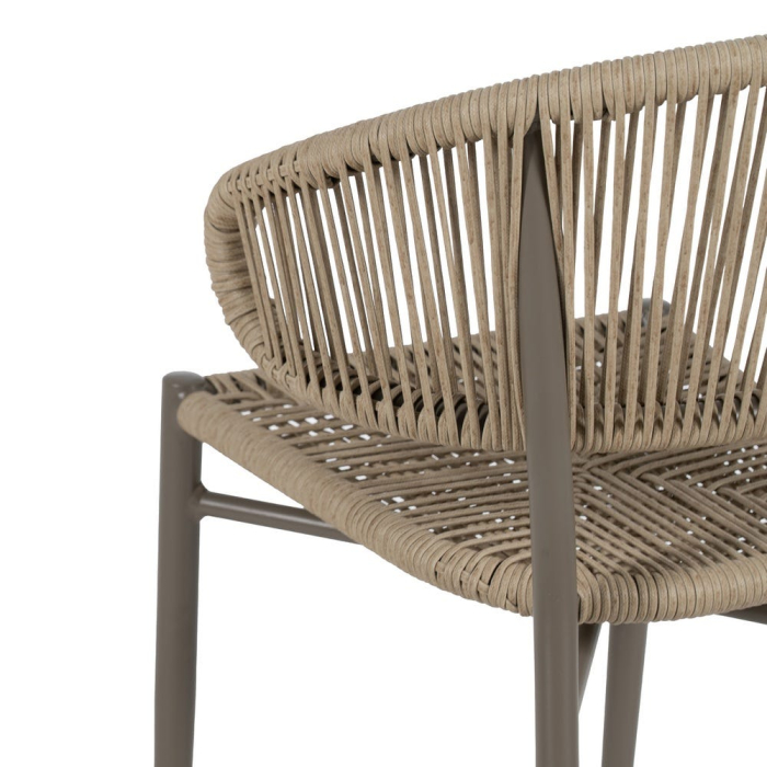 Set de 2 scaune pentru grădină din ratan sintetic [9]