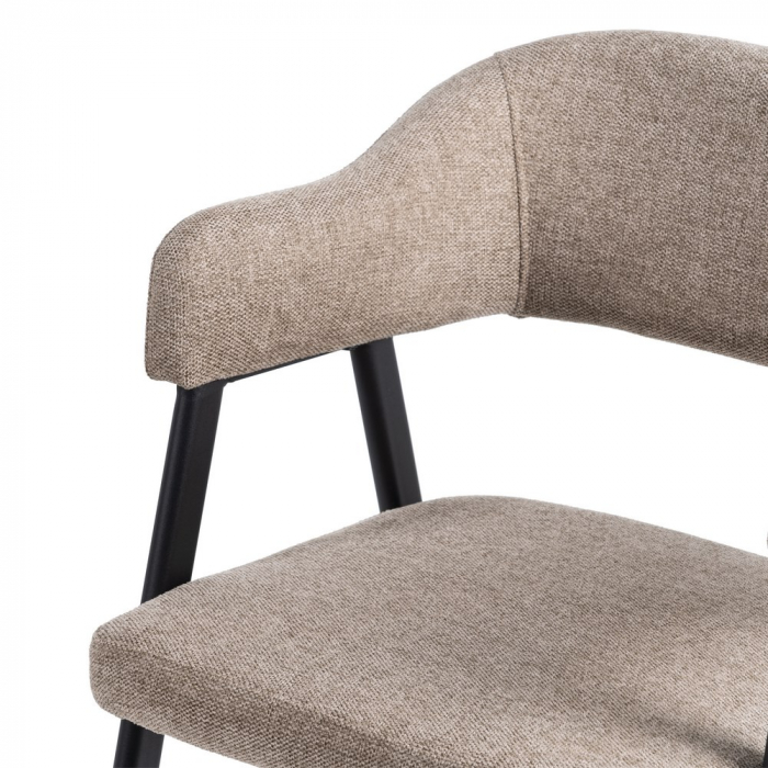 Set scaune moderne stofa si metal|Scaune rafinate pentru amenajari elegante [7]