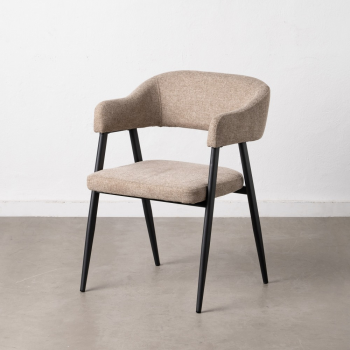 Set scaune moderne stofa si metal|Scaune rafinate pentru amenajari elegante [1]