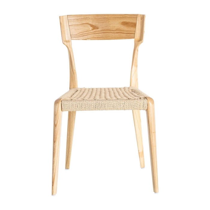 Scaune dining frasin împletitură bej (set 2) [3]